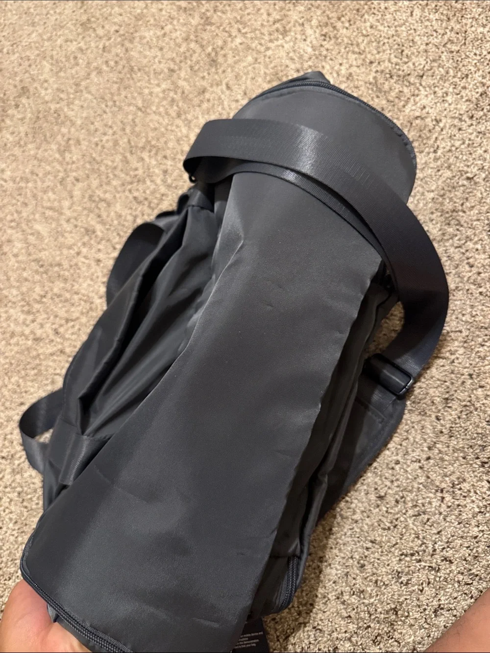 The Foldie Gray Foldable Travel Carry-on Tote
